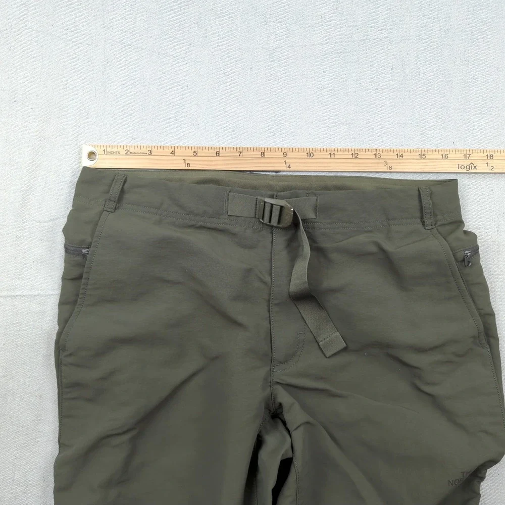 North Face Pants Mens 33 Green Paramount Active Performance Belted